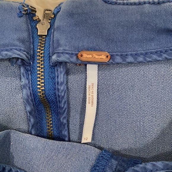 Free People • Modern Femme Mini Skirt Lapis Lazuli - Picture 8 of 10